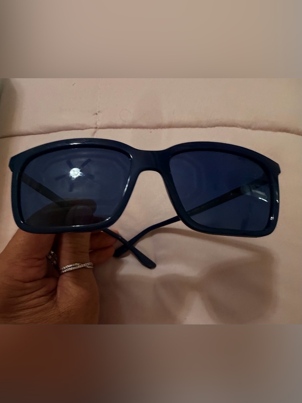 Chaps Unisex  Sunglasses Navy Blue